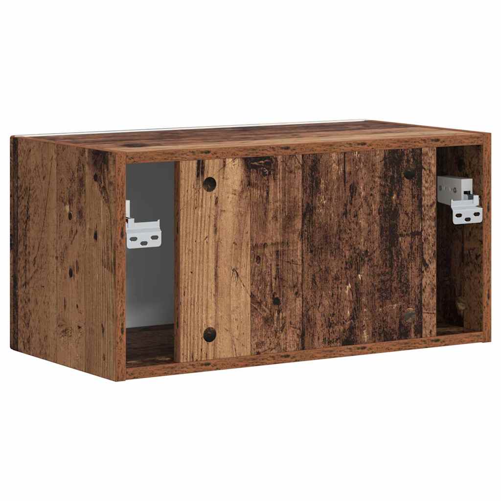 Dulap TV de perete Lemn Vechi 60 x 31 x 29.5 cm Lemn compozit — imaginea 9