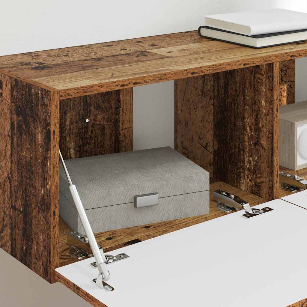 Dulap TV de perete Lemn Vechi 60 x 31 x 29.5 cm Lemn compozit — imaginea 5
