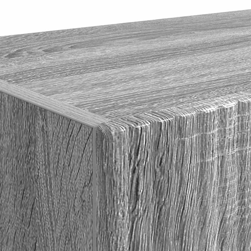 Dulap TV de perete Gri Sonoma 60 x 31 x 29.5 cm Lemn compozit — imaginea 10