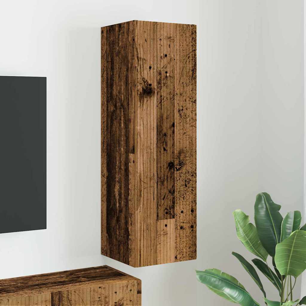 Dulap TV de perete Lemn Vechi 30 x 31 x 100 cm Lemn compozit — imaginea 2