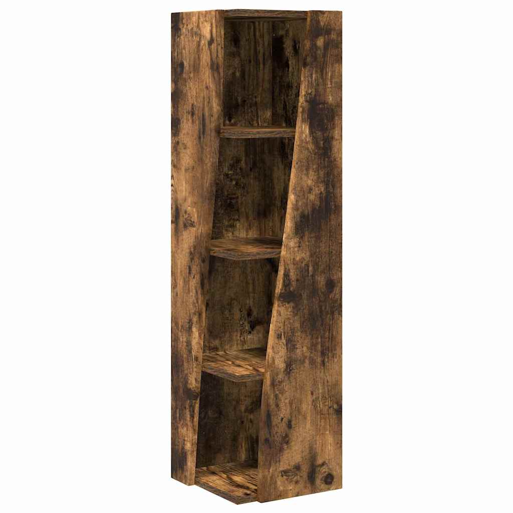 Dulap de colt Alb 27,5x27x102cm Lemn compozit