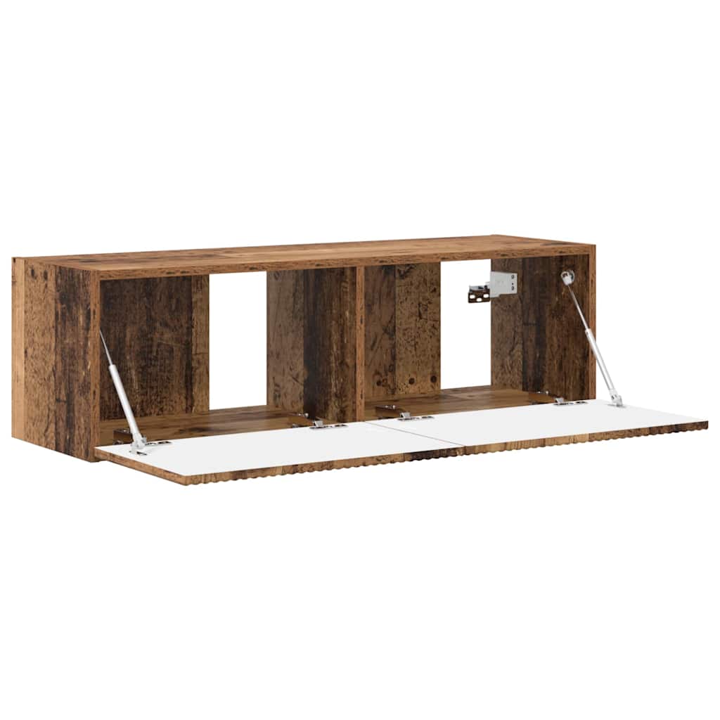 Dulap TV de perete Lemn Vechi 60 x 31 x 29.5 cm Lemn compozit — imaginea 6