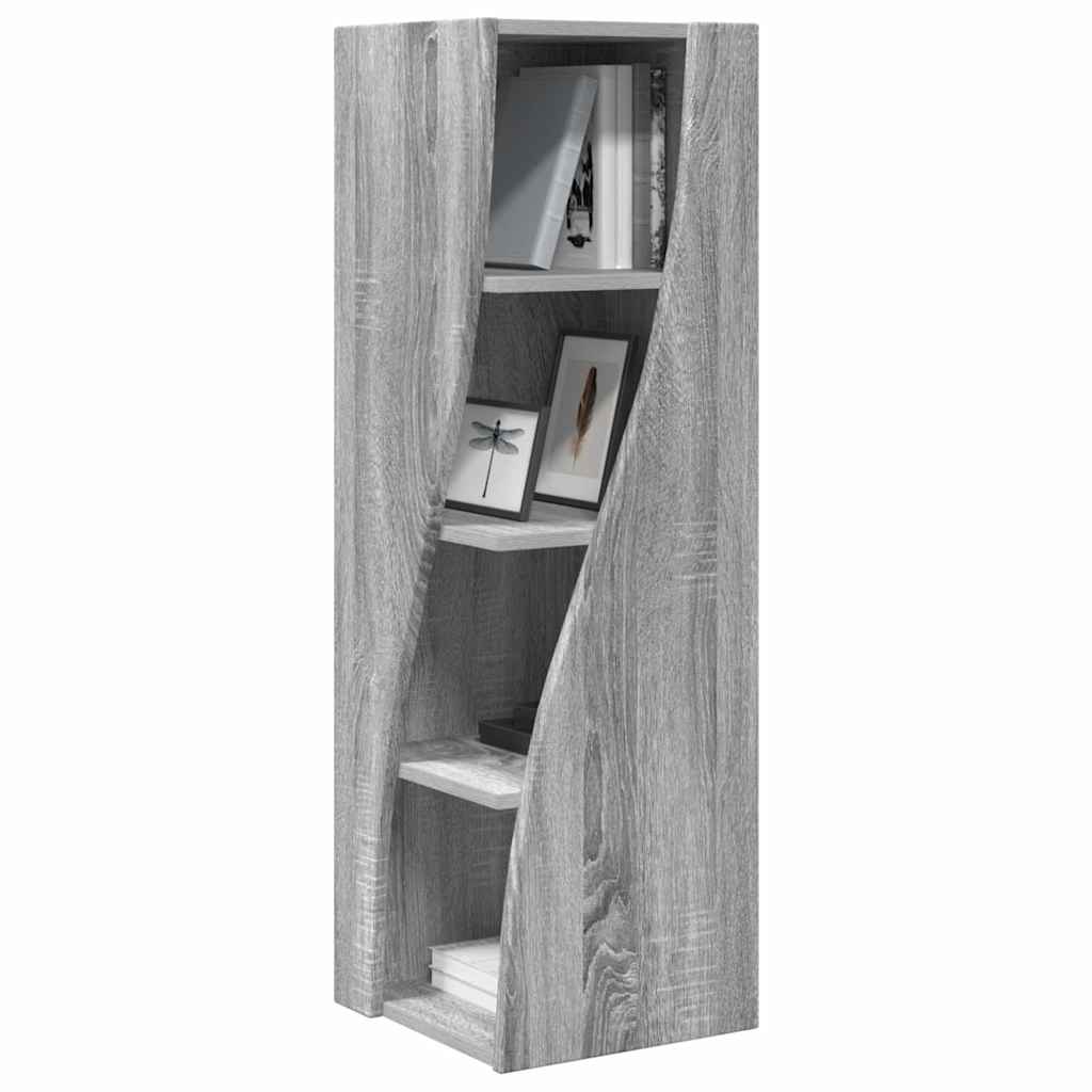 Dulap de colt Alb 32x32x102cm Lemn compozit — imaginea 4