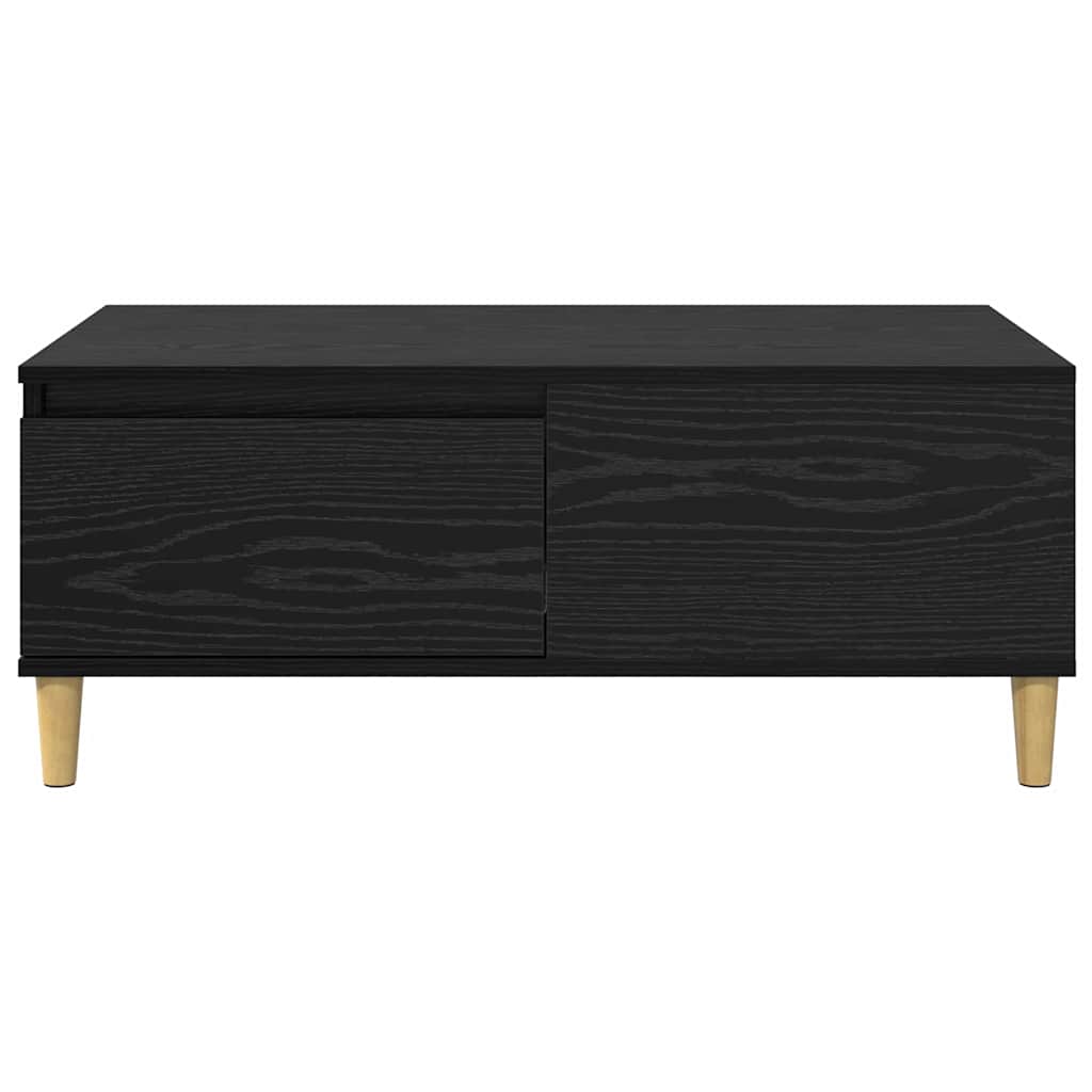 Masa de cafea Stejar Negru 90 x 50 x 35 cm Lemn compozit — imaginea 7