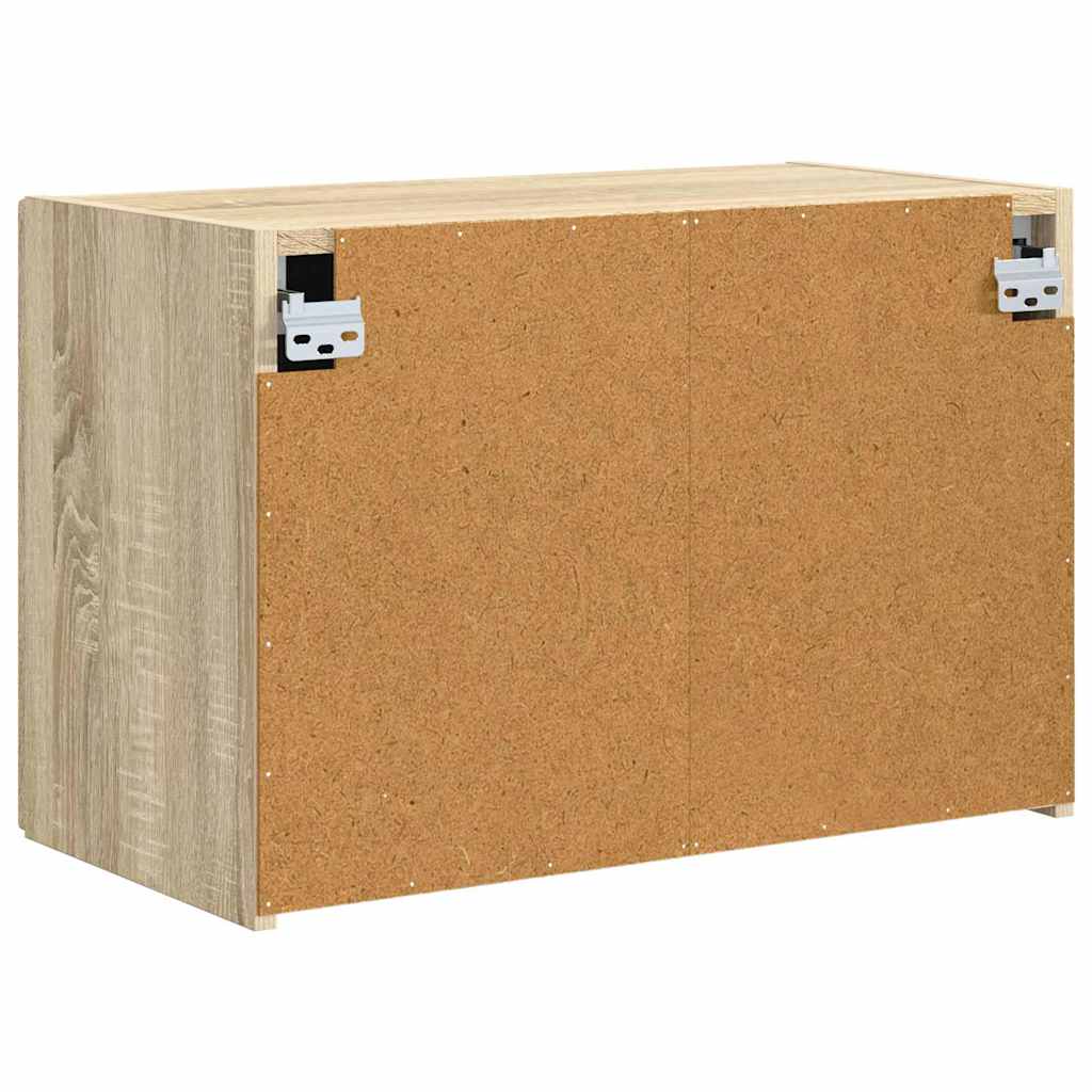 Dulap TV de perete Pe perete Stejar Sonoma 59,5 x 31 x 40 cm — imaginea 9