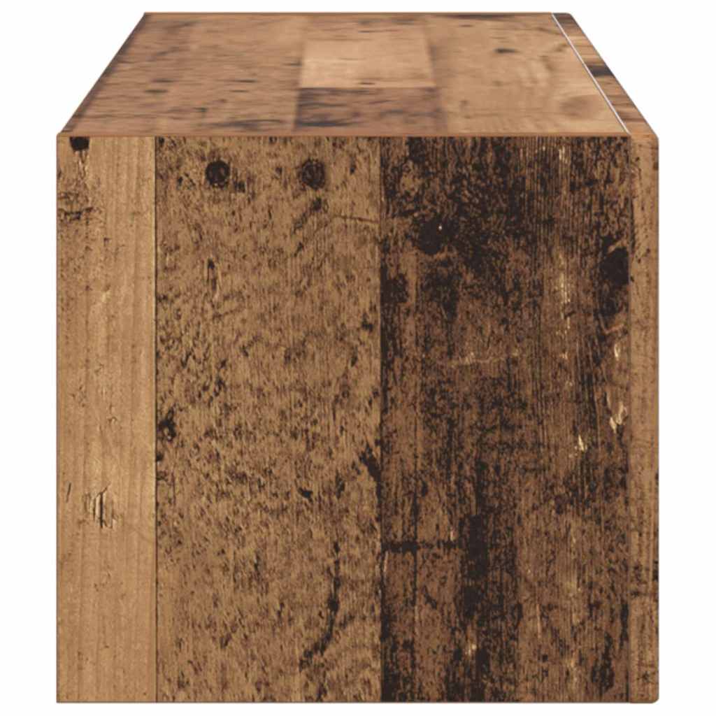 Dulap TV de perete Lemn Vechi 60 x 31 x 29.5 cm Lemn compozit — imaginea 8