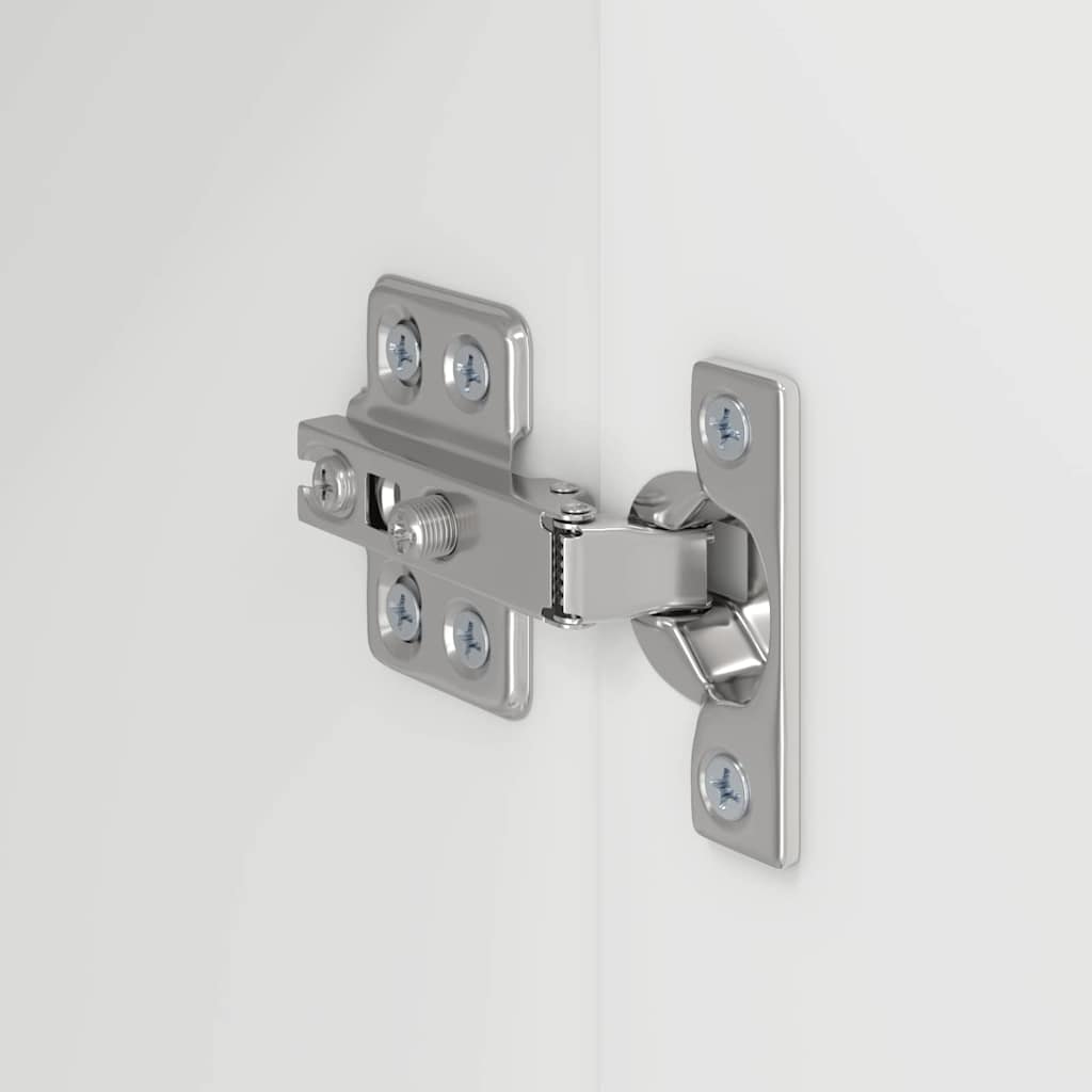 Dulap TV de perete 2 pcs Alb 59,5 x 31 x 40 cm Lemn compozit — imaginea 11