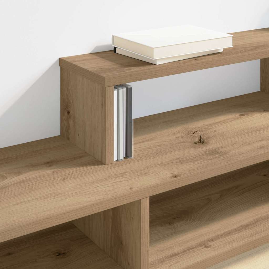 SuportTVdeperete 150x25x28,5cm Lemn compozit — imaginea 5