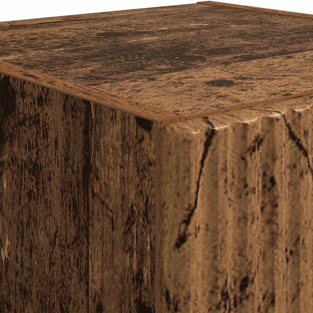 Dulap TV de perete Lemn Vechi 30 x 31 x 100 cm Lemn compozit — imaginea 10