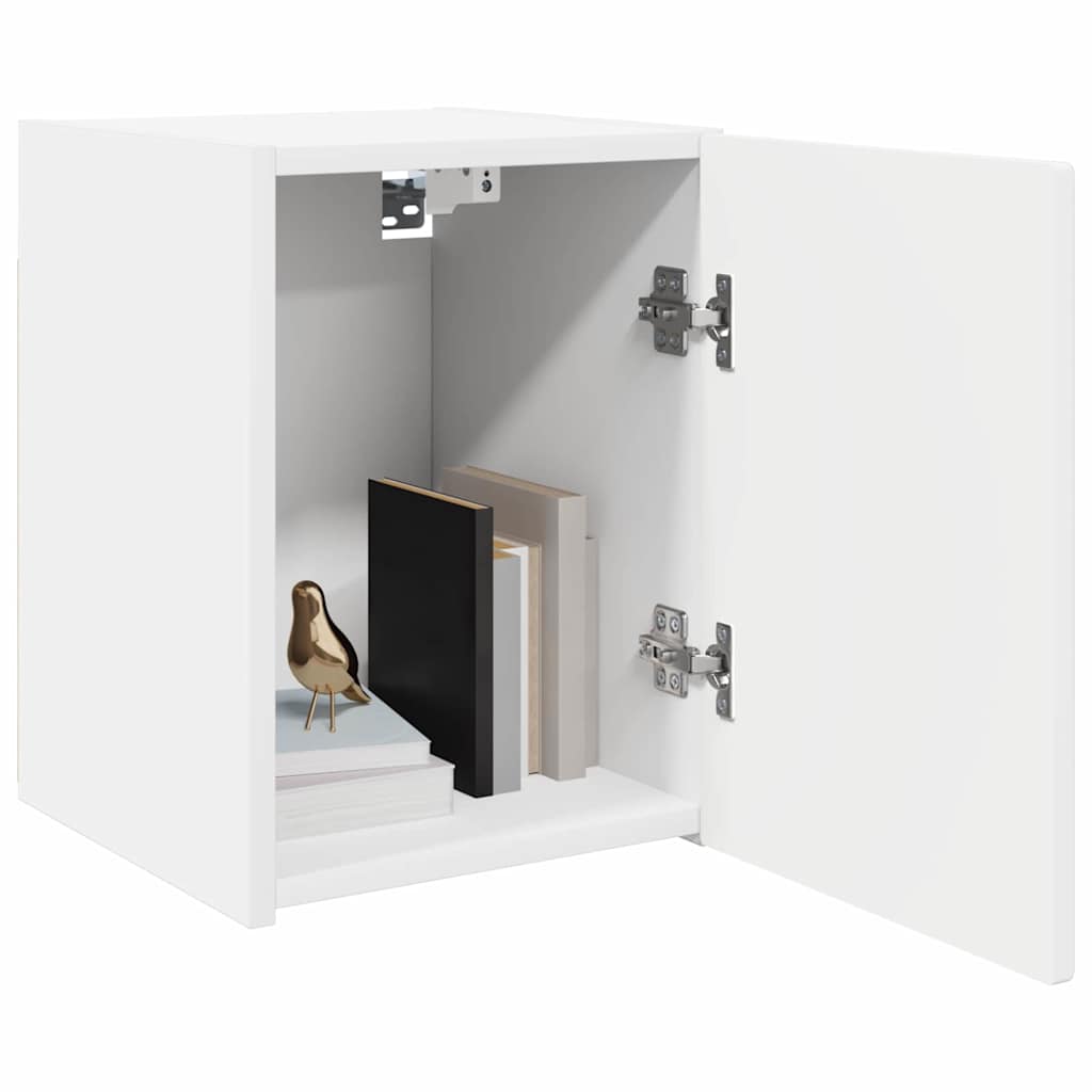 Dulap TV de perete 2 pcs Alb 30 x 31 x 40 cm Lemn compozit — imaginea 4