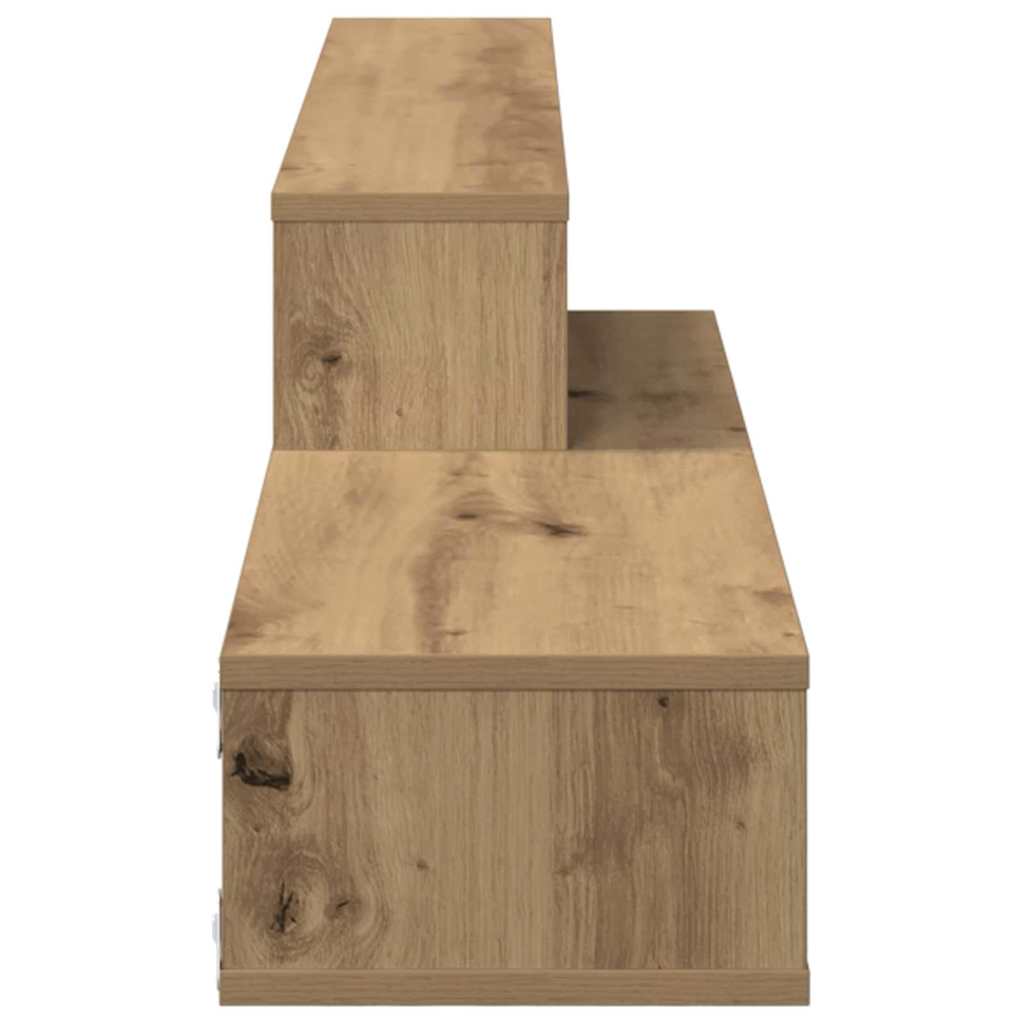 SuportTVdeperete 150x25x28,5cm Lemn compozit — imaginea 7