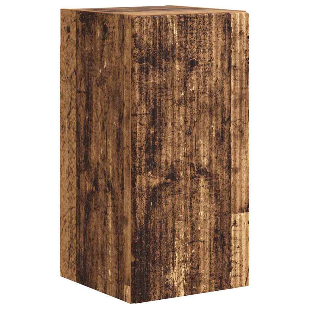 Dulap TV de perete Pe perete 2 pcs Lemn Vechi 30 x 31 x 60 cm — imaginea 6