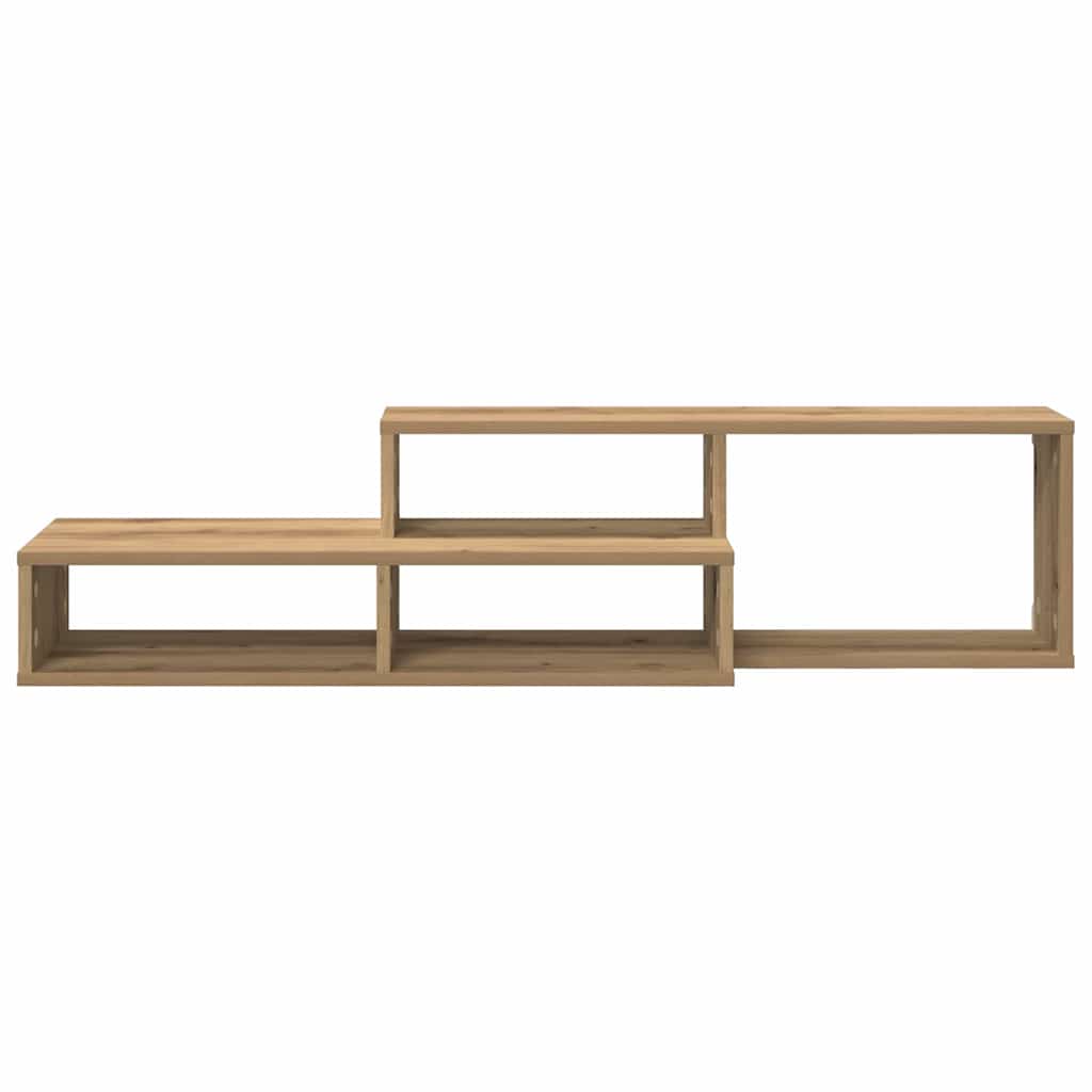 SuportTVdeperete 120x25x28,5cm Lemn compozit — imaginea 6
