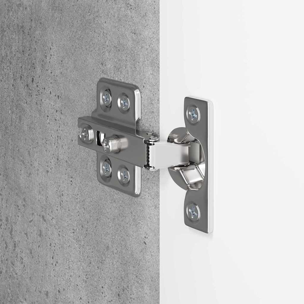 Dulap TV de perete Pe perete Gri din beton 59,5 x 31 x 100 cm — imaginea 11