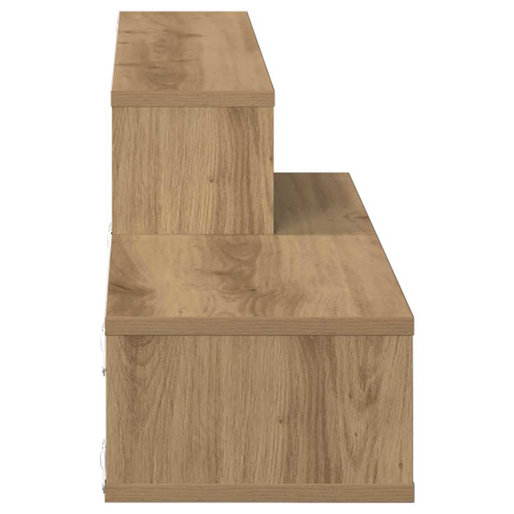 SuportTVdeperete 120x25x28,5cm Lemn compozit — imaginea 7