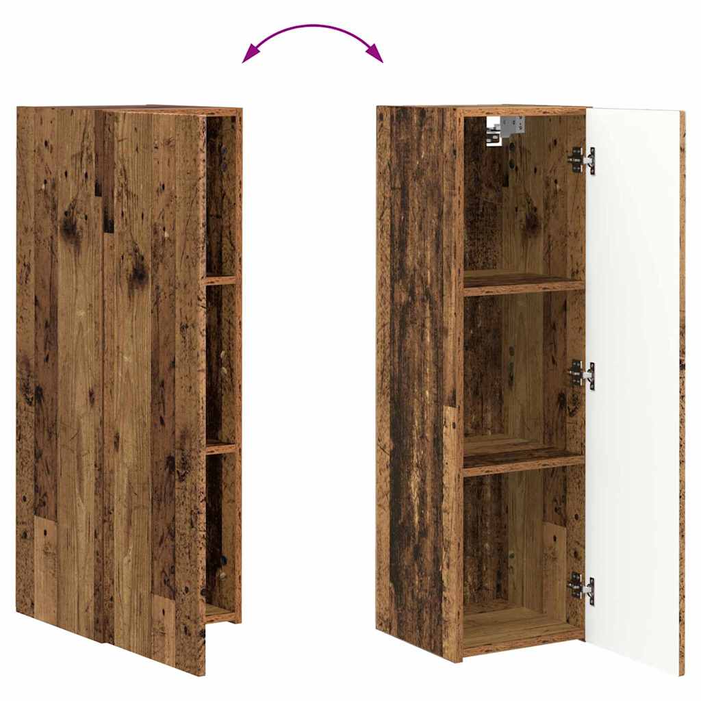 Dulap TV de perete Lemn Vechi 30 x 31 x 100 cm Lemn compozit — imaginea 13