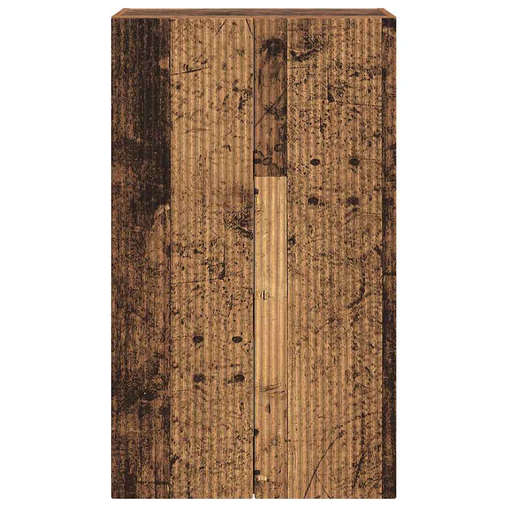 Dulap TV de perete Lemn Vechi 59,5 x 31 x 100 cm Lemn compozit — imaginea 7