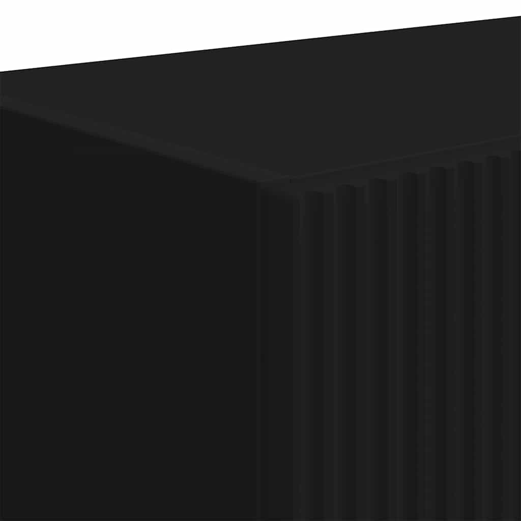 Dulap TV de perete Negru 59,5 x 31 x 100 cm Lemn compozit — imaginea 10