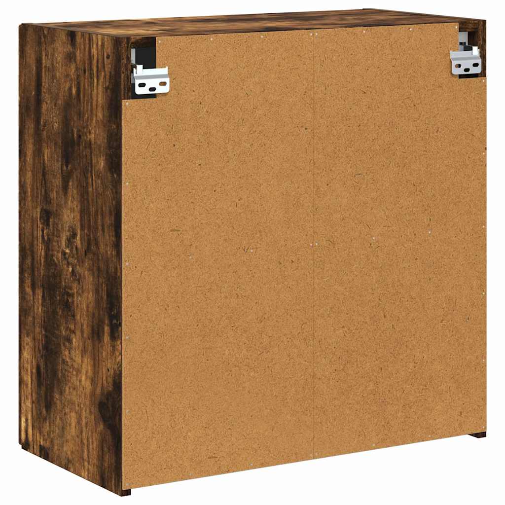 Dulap TV de perete Pe perete Stejar fumuriu 59,5 x 31 x 60 cm — imaginea 9