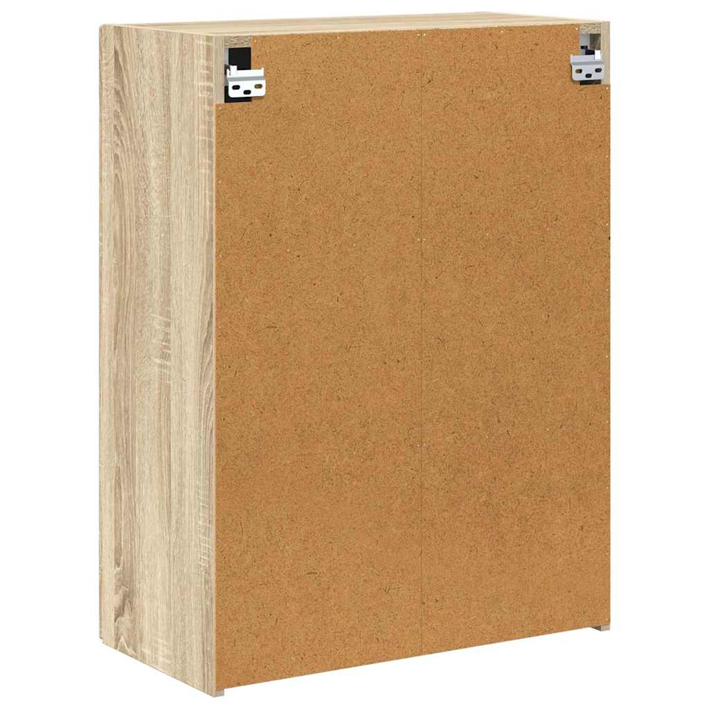 Dulap TV de perete Pe perete Stejar Sonoma 59,5 x 31 x 80 cm — imaginea 9