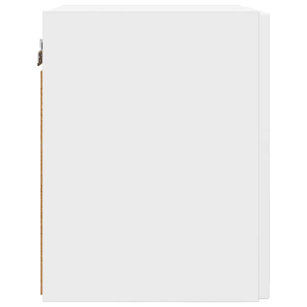 Dulap TV de perete Pe perete Alb 30 x 31 x 40 cm Lemn compozit — imaginea 8