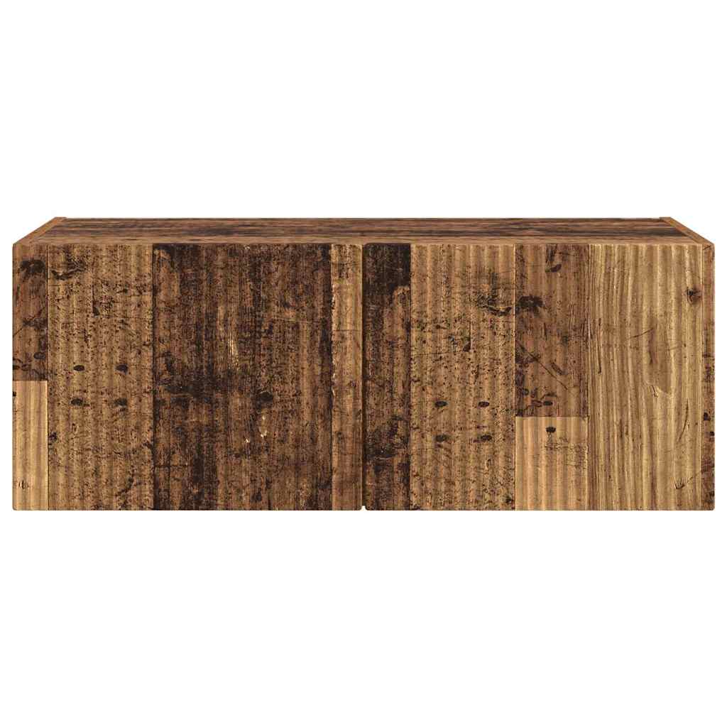 Dulap TV de perete Lemn Vechi 60 x 31 x 29.5 cm Lemn compozit — imaginea 7