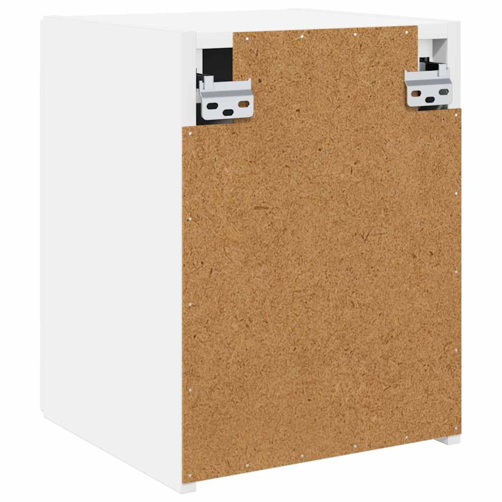 Dulap TV de perete Pe perete Alb 30 x 31 x 40 cm Lemn compozit — imaginea 9