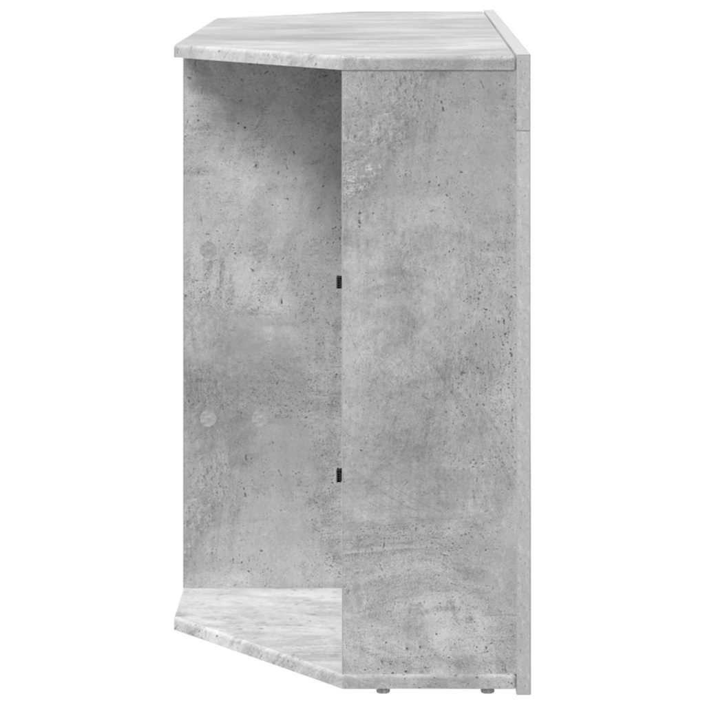 Sifonier LED pentru TV coltar Gri din beton 103 x 40 x 68 cm — imaginea 10
