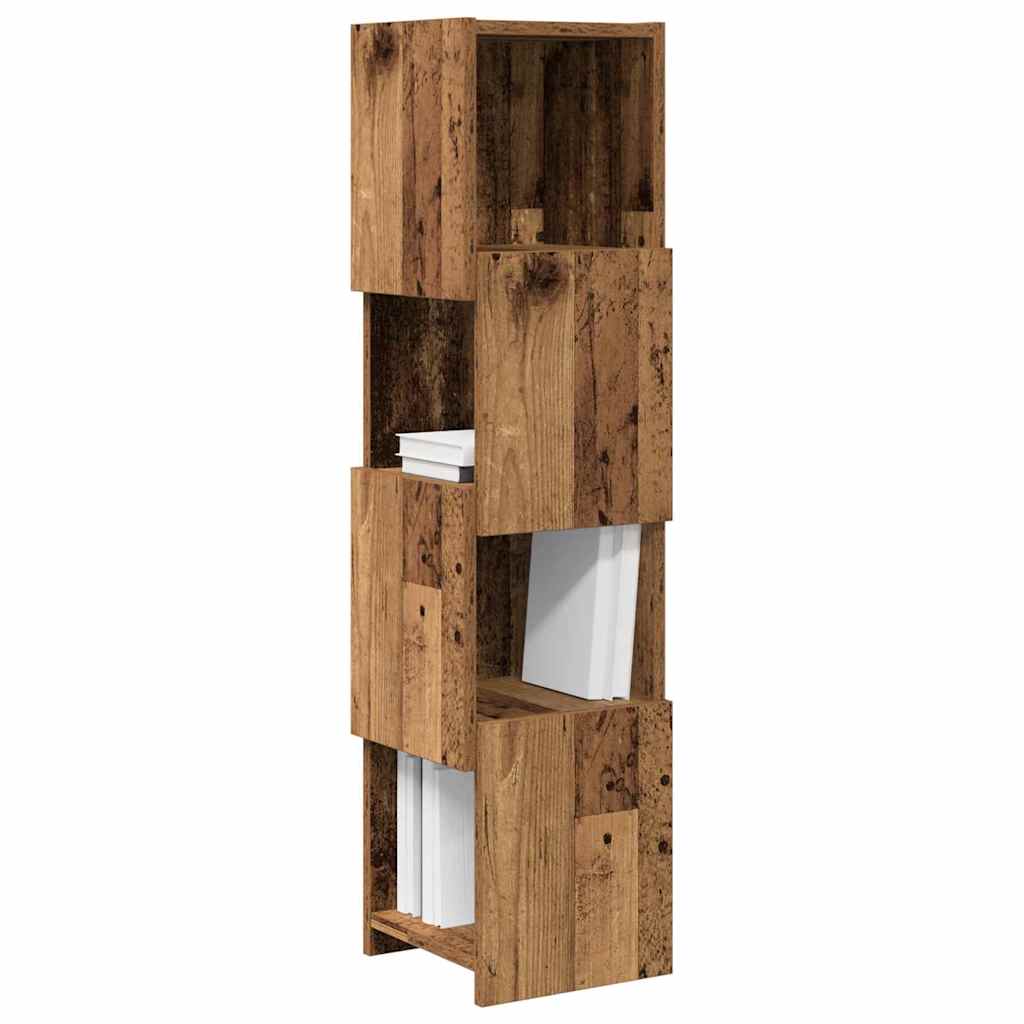 Dulap de colt Alb 25,5x25x102cm Lemn compozit — imaginea 4