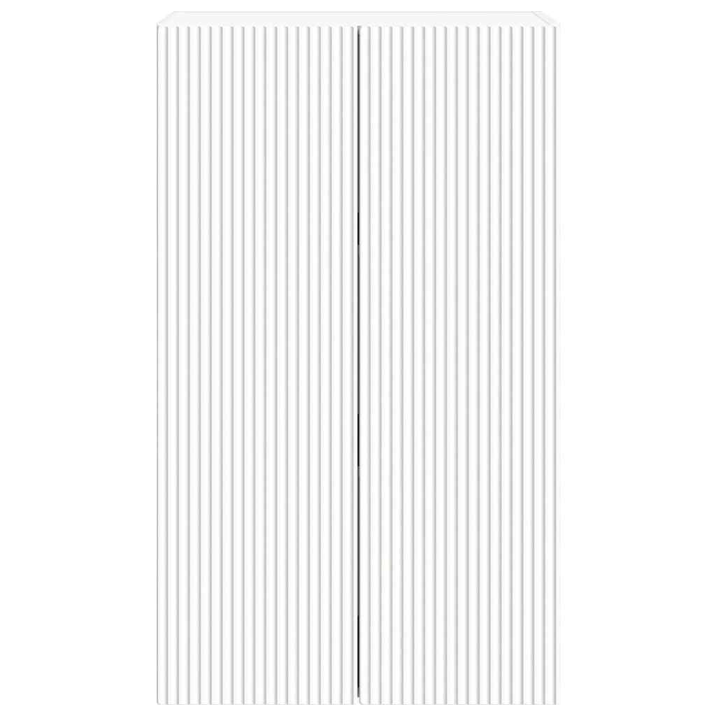 Dulap TV de perete Alb 59,5 x 31 x 100 cm Lemn compozit — imaginea 7