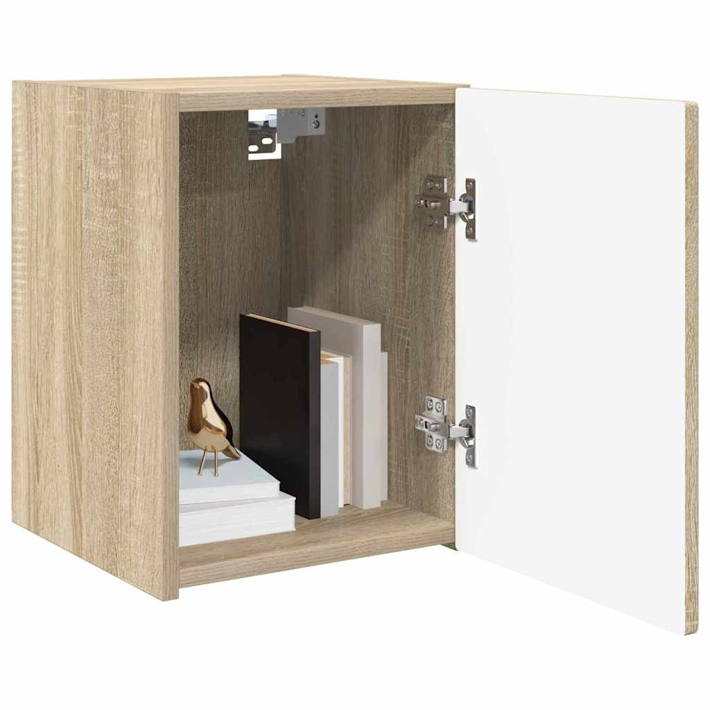 Dulap TV de perete Sonoma 30 x 31 x 40 cm Lemn compozit — imaginea 4