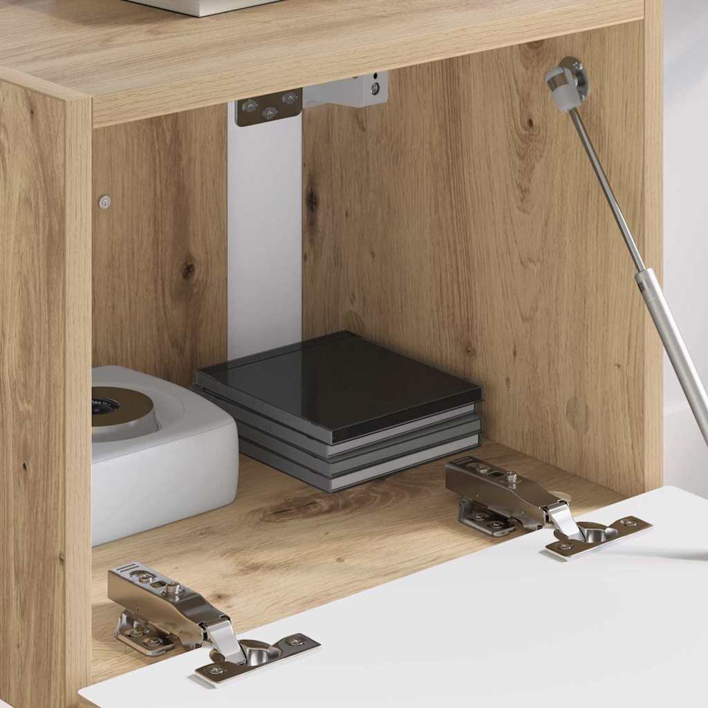 Dulap TV de perete Pe perete Stejar artizanal 60 x 31 x 29.5 cm — imaginea 5