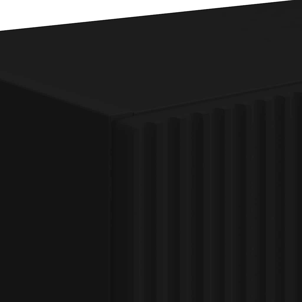 Dulap TV de perete Negru 59,5 x 31 x 40 cm Lemn compozit — imaginea 10