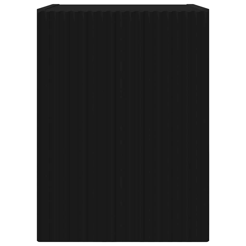 Dulap TV de perete Negru 30 x 31 x 40 cm Lemn compozit — imaginea 7