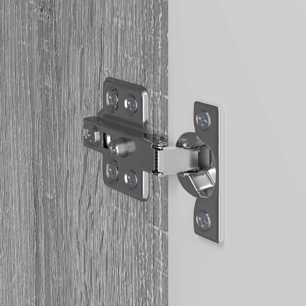Dulap TV de perete Gri Sonoma 59,5 x 31 x 40 cm Lemn compozit — imaginea 11