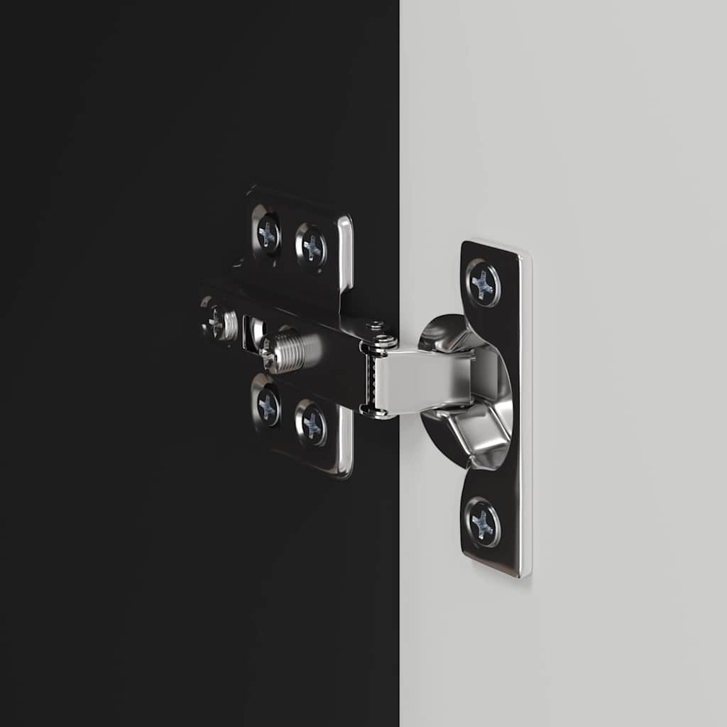 Dulap TV de perete Negru 59,5 x 31 x 40 cm Lemn compozit — imaginea 11
