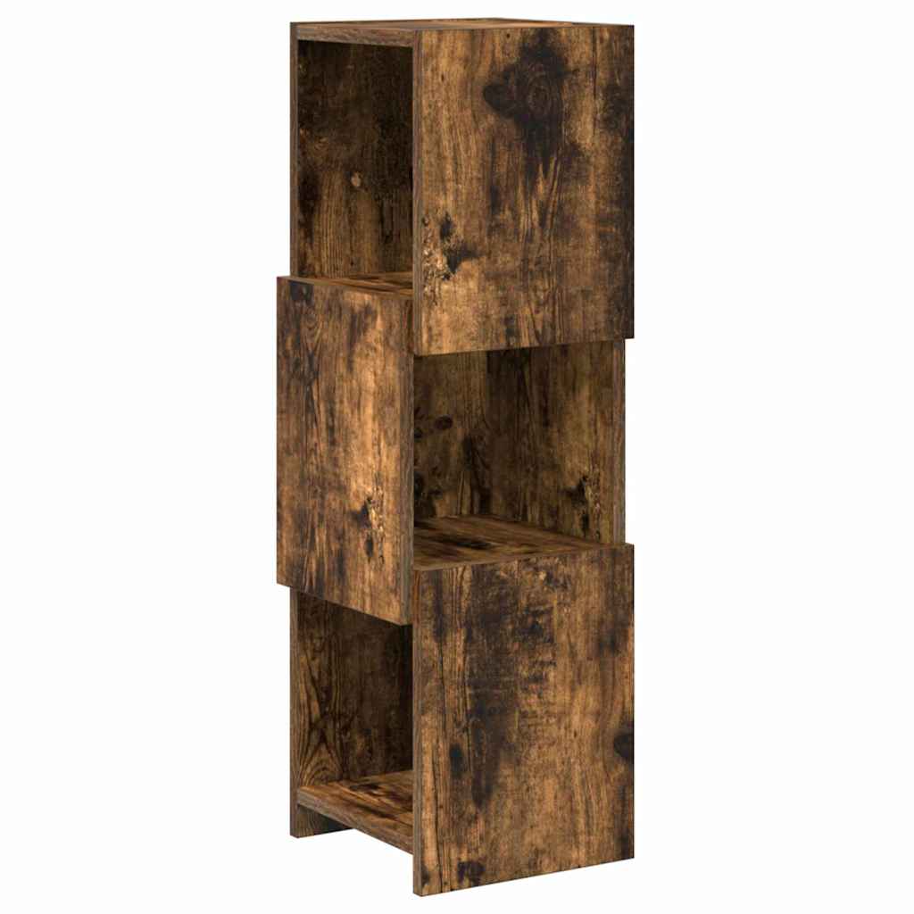 Dulap de colt Alb 25,5x25x80cm Lemn compozit