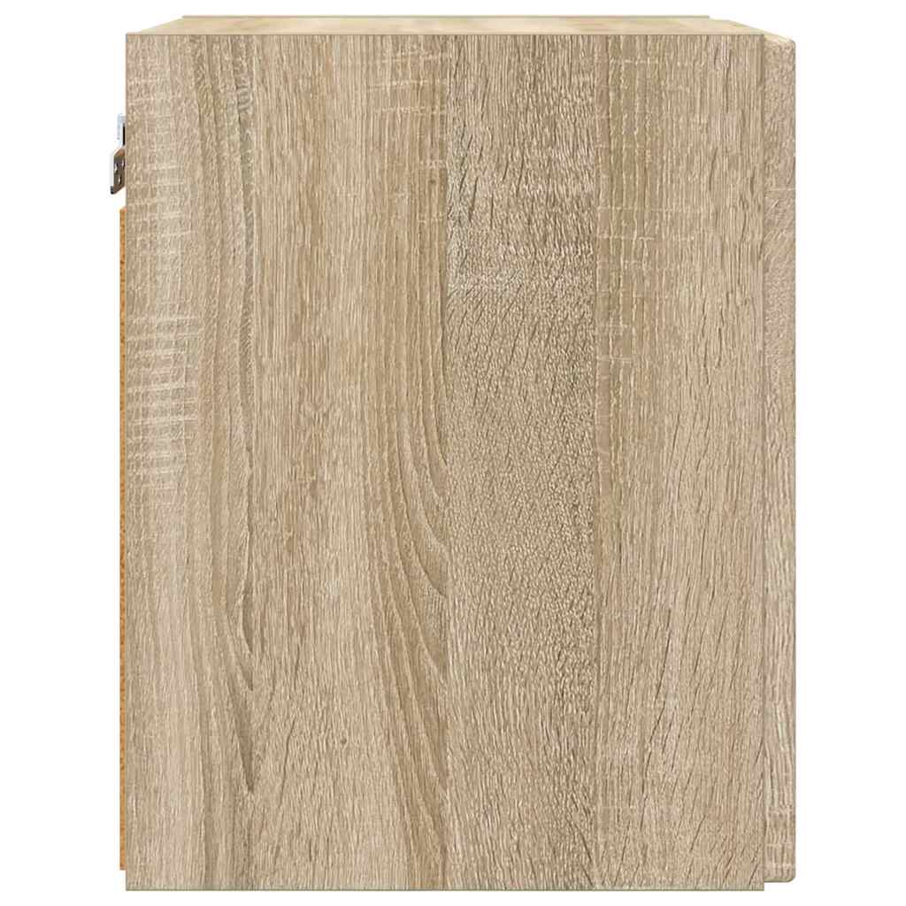 Dulap TV de perete Sonoma 30 x 31 x 40 cm Lemn compozit — imaginea 8
