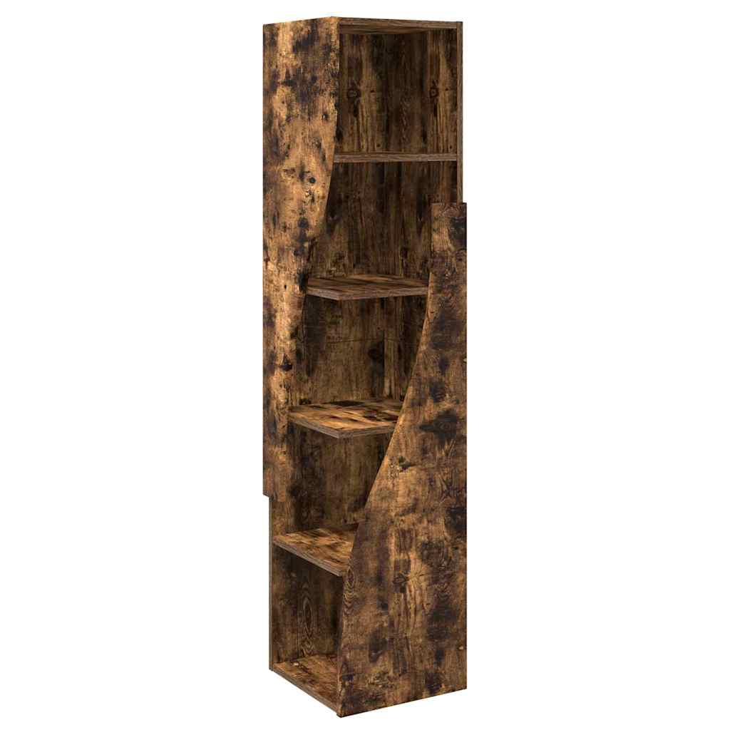 Dulap de colt Alb 32x32x140cm Lemn compozit