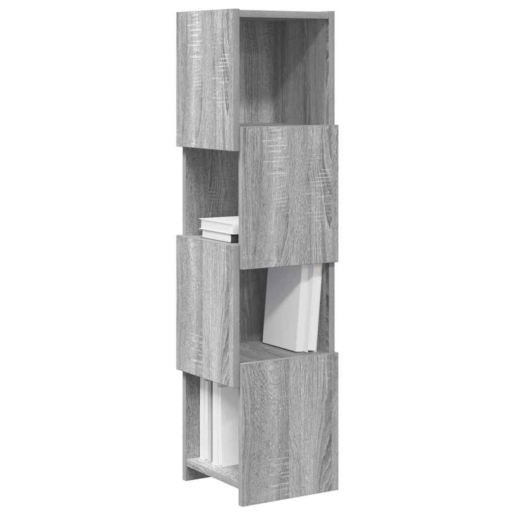 Dulap de colt Alb 25,5x25x102cm Lemn compozit — imaginea 4