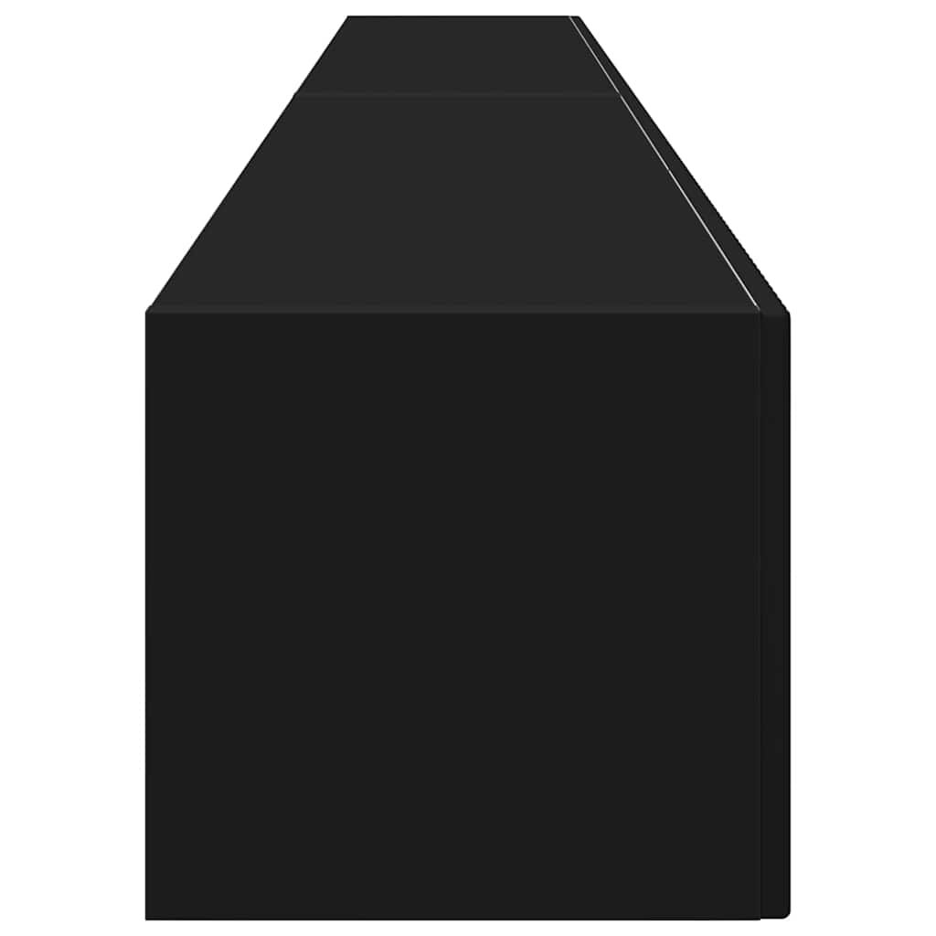 Dulap TV de perete 2 pcs Negru 60 x 31 x 29.5 cm Lemn compozit — imaginea 9