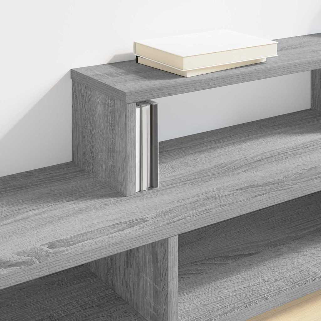 SuportTVdeperete 150x25x28,5cm Lemn compozit — imaginea 5