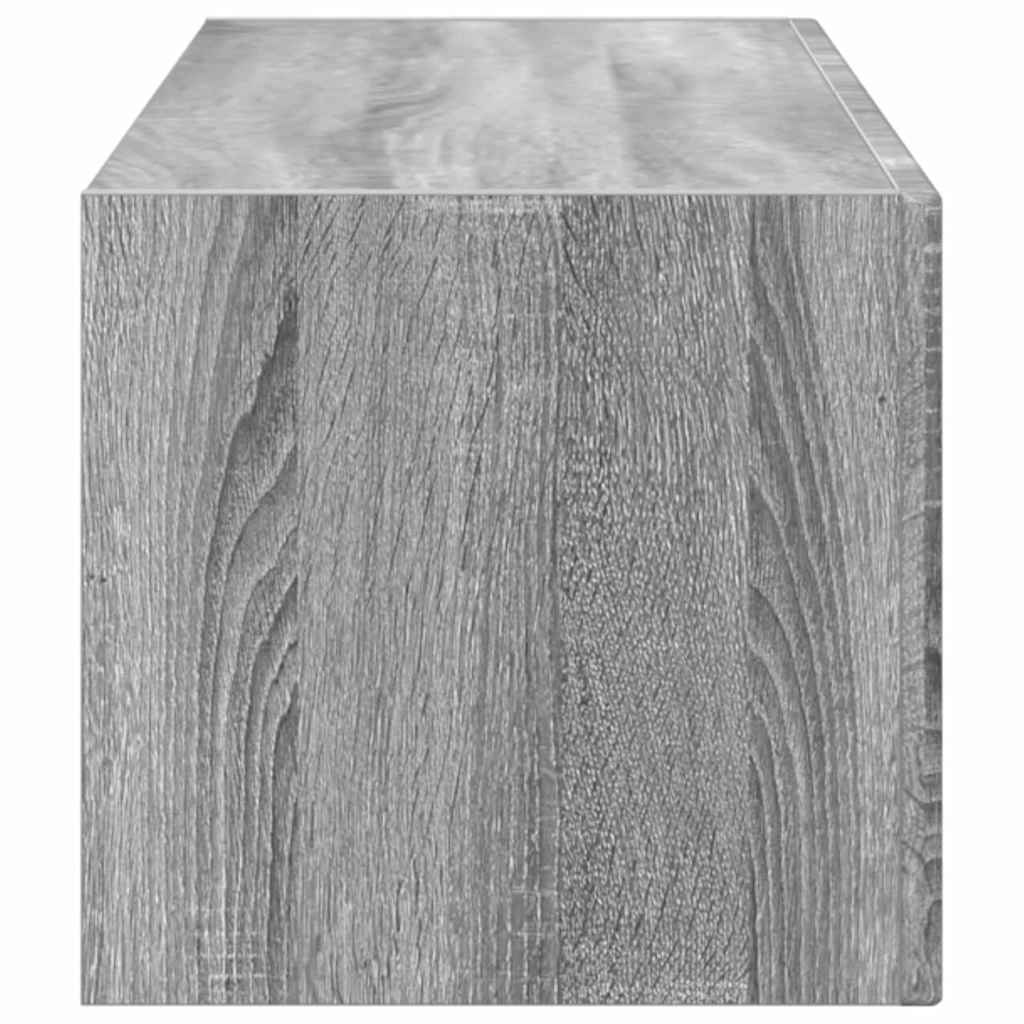 Dulap TV de perete Gri Sonoma 60 x 31 x 29.5 cm Lemn compozit — imaginea 8