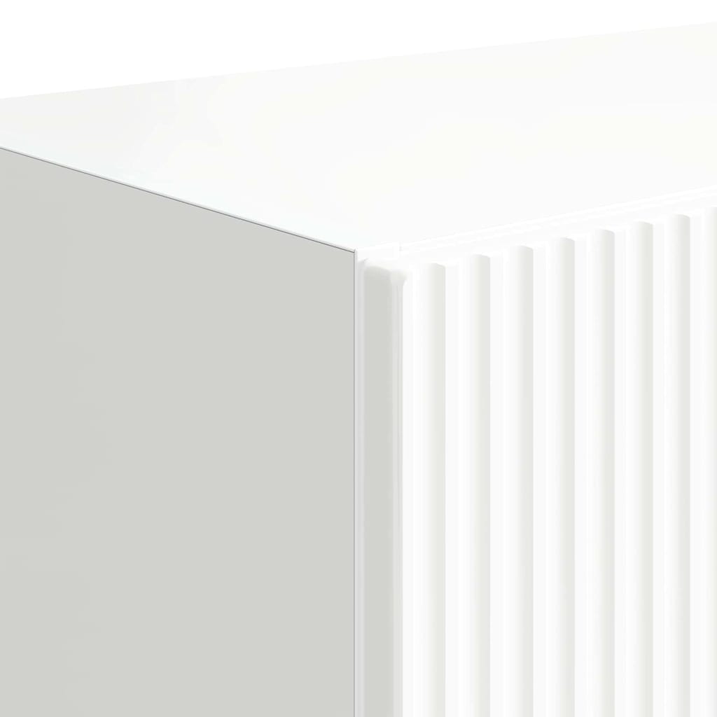 Dulap TV de perete Alb lucios 59,5 x 31 x 100 cm Lemn compozit — imaginea 10