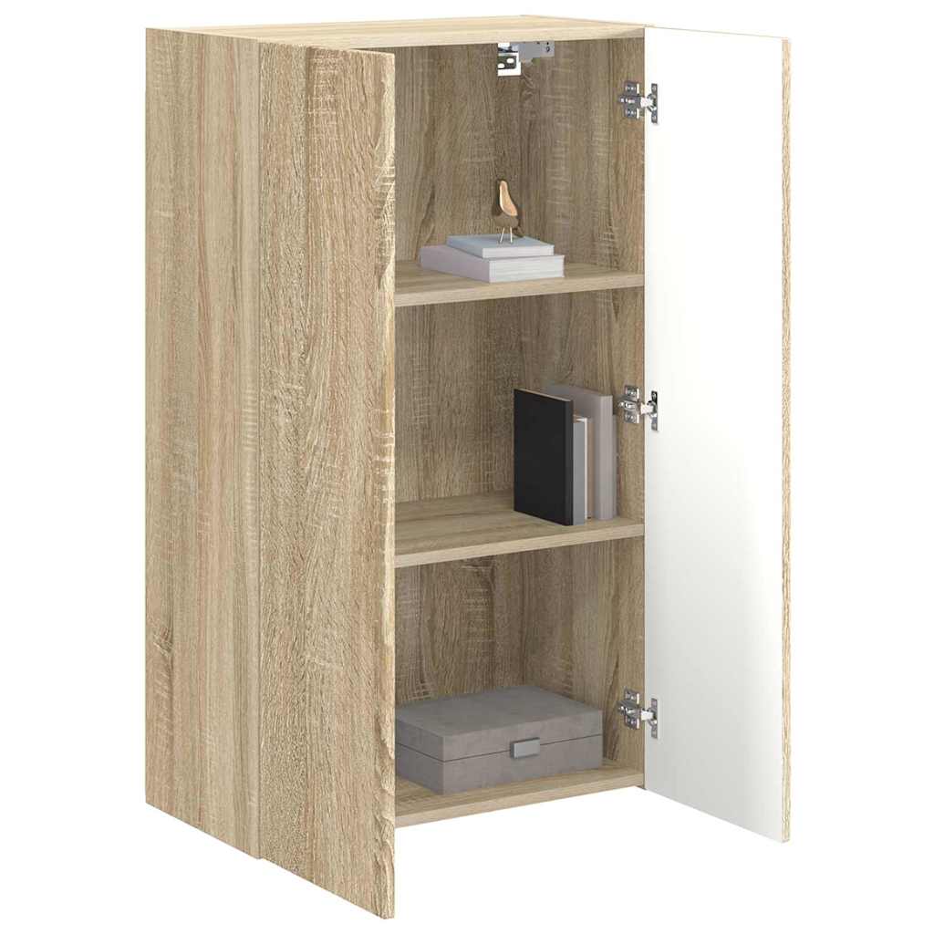 Dulap TV de perete Pe perete Stejar Sonoma 59,5 x 31 x 100 cm — imaginea 4