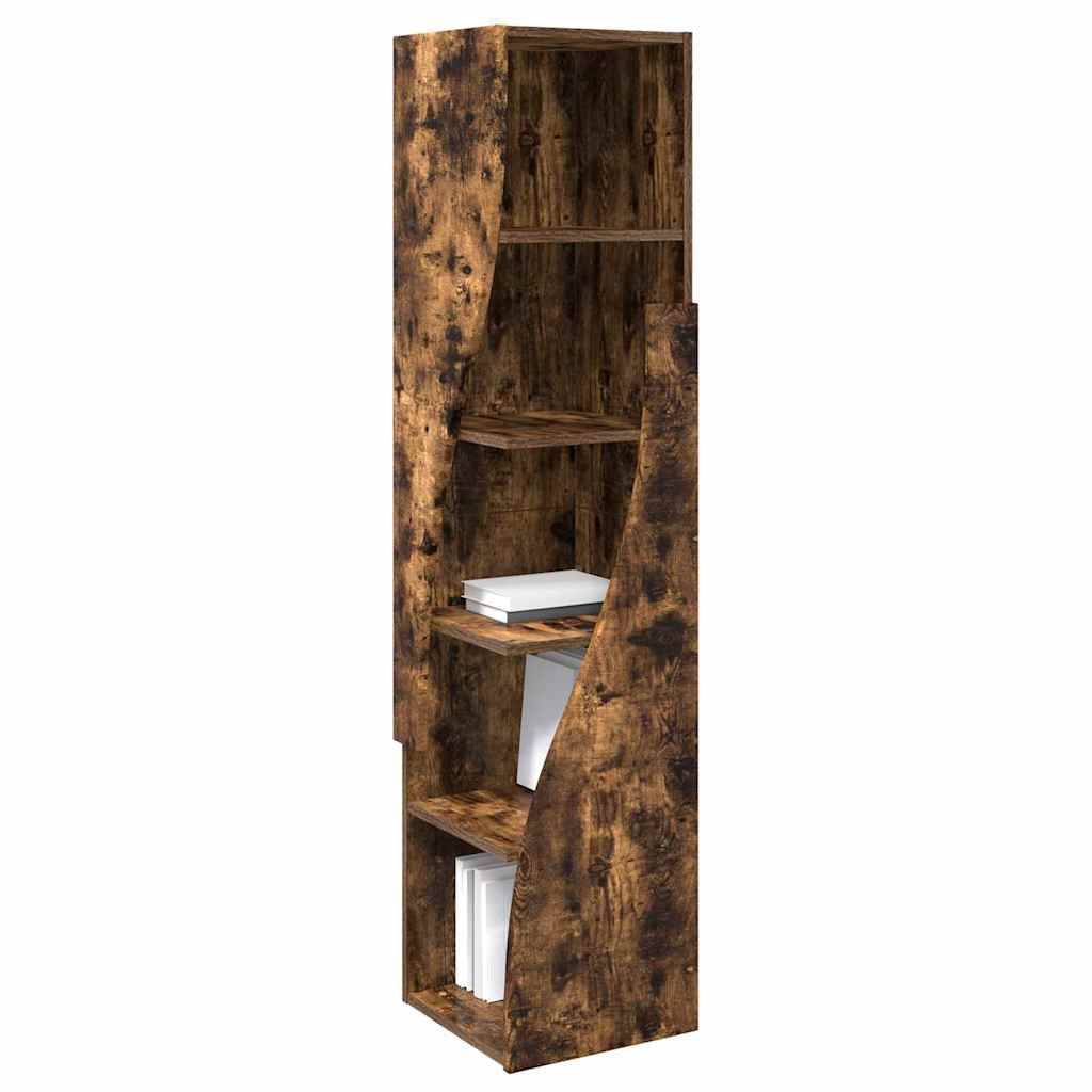 Dulap de colt Alb 32x32x140cm Lemn compozit — imaginea 4