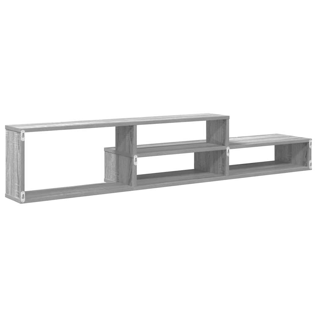 SuportTVdeperete 150x25x28,5cm Lemn compozit — imaginea 8