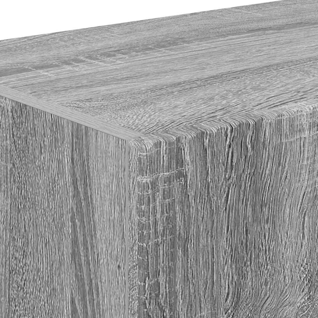 Dulap TV de perete Gri Sonoma 60 x 31 x 29.5 cm Lemn compozit — imaginea 10