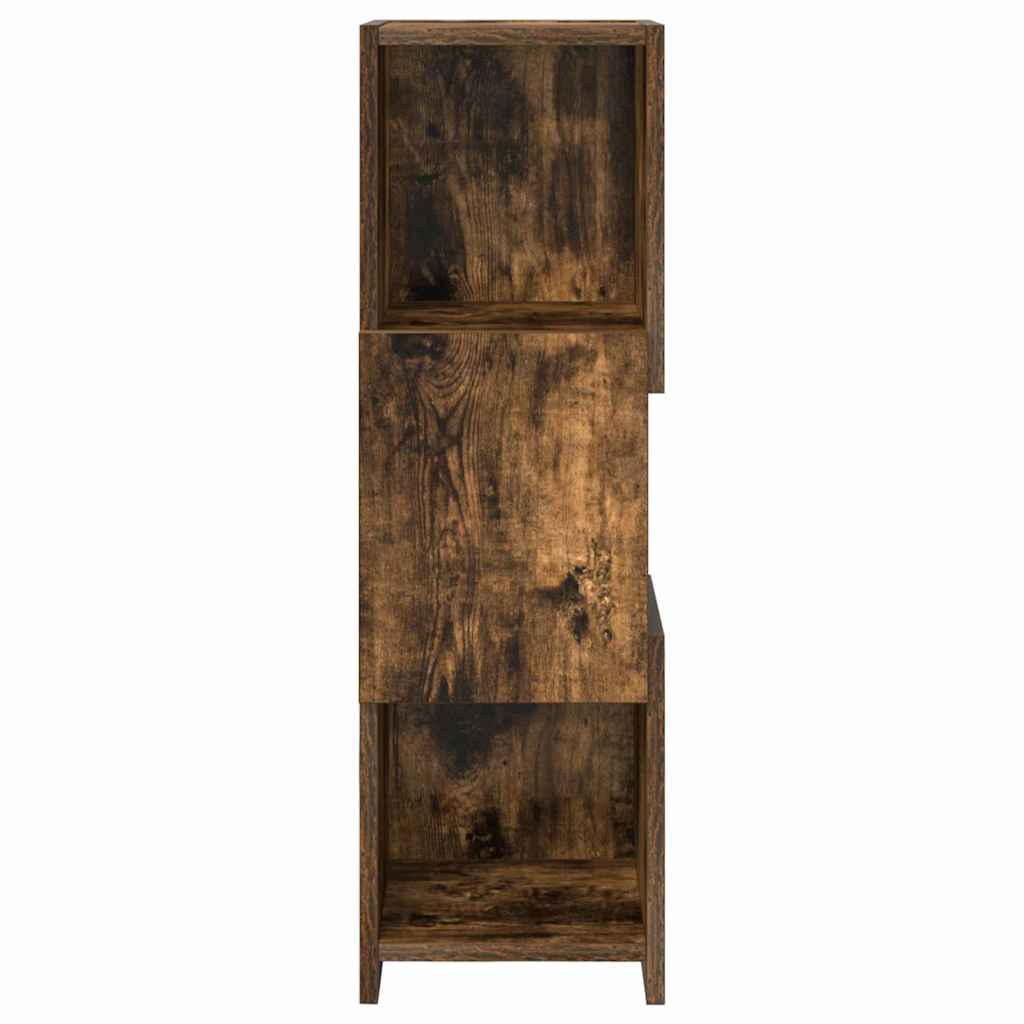 Dulap de colt Alb 25,5x25x80cm Lemn compozit — imaginea 7