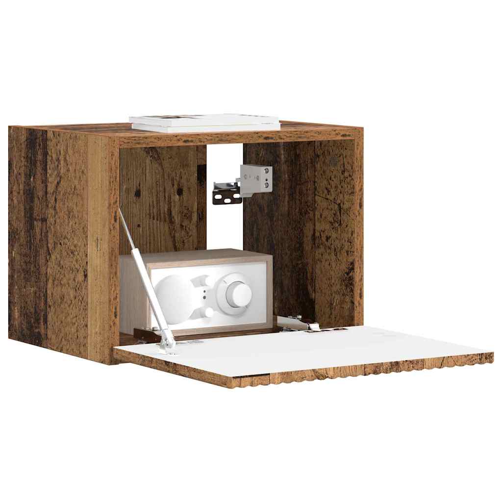 Dulap TV de perete Lemn Vechi 60 x 31 x 29.5 cm Lemn compozit — imaginea 4